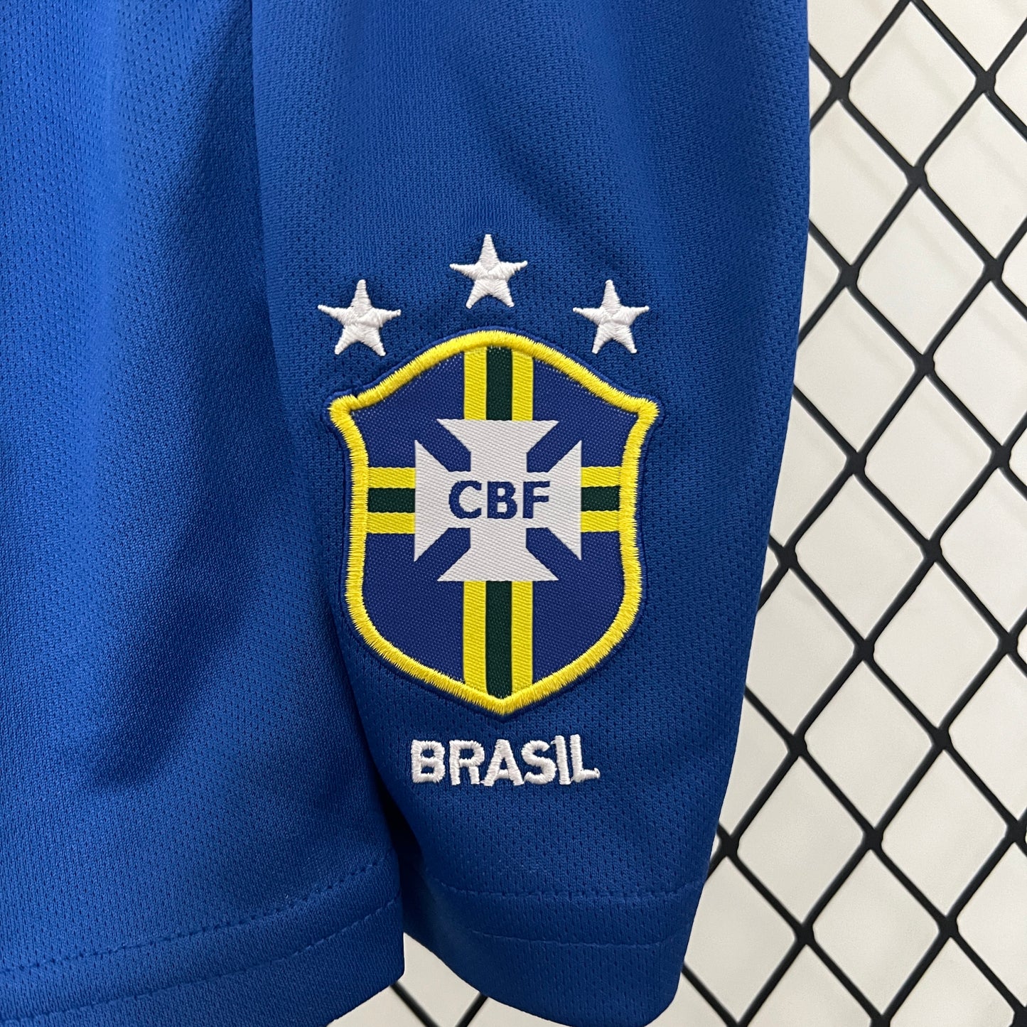 Camiseta Conjunto de Niño Retro de Fútbol Brasil 1994