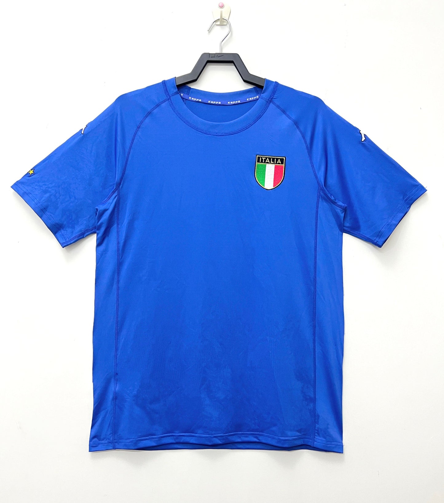 Camiseta de Futbol Retro de Italia 2000 Blue