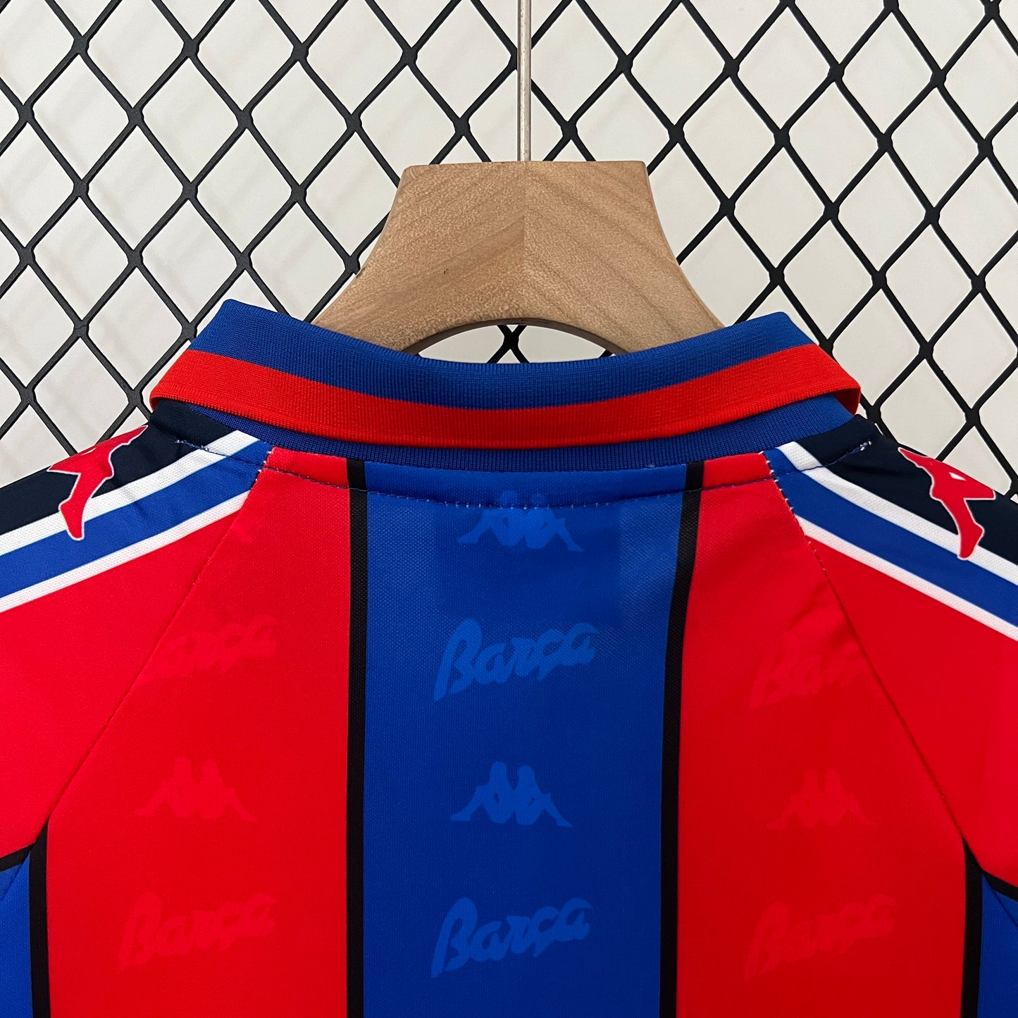 Camiseta Conjunto de Niño Retro de Fútbol Barcelona 1995-1997