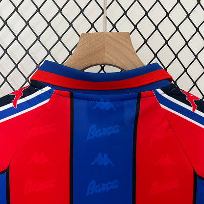 Camiseta Conjunto de Niño Retro de Fútbol Barcelona 1995-1997