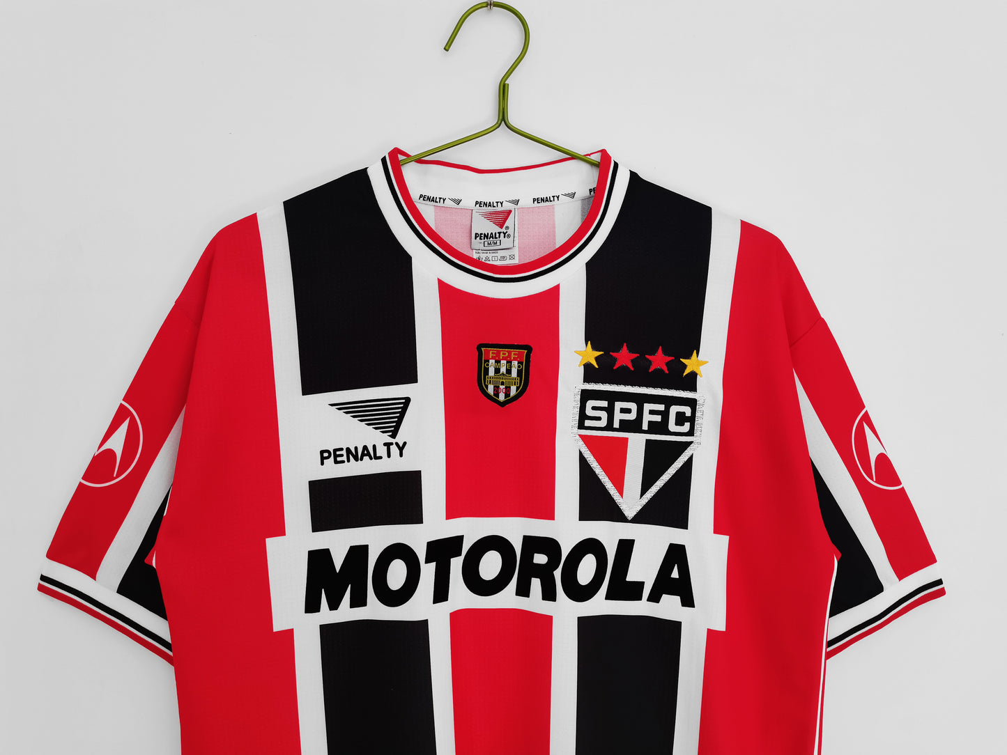 Camiseta Retro de Fútbol Sau Paulo FC 2000 Visitante