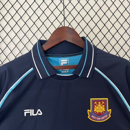 Camiseta Retro de Fútbol West Ham United 1999 - 2001 Tercera