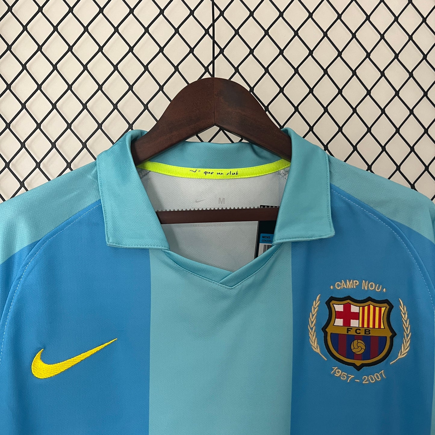 Camiseta Retro de Fútbol Barcelona 2007-2008 Visitante