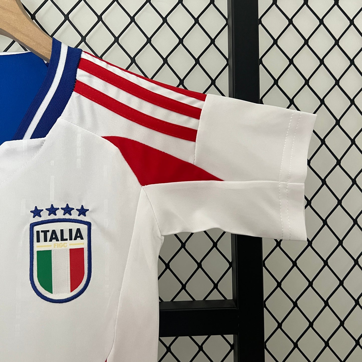 Conjunto de Fútbol para Niño Italia 2024 Visita