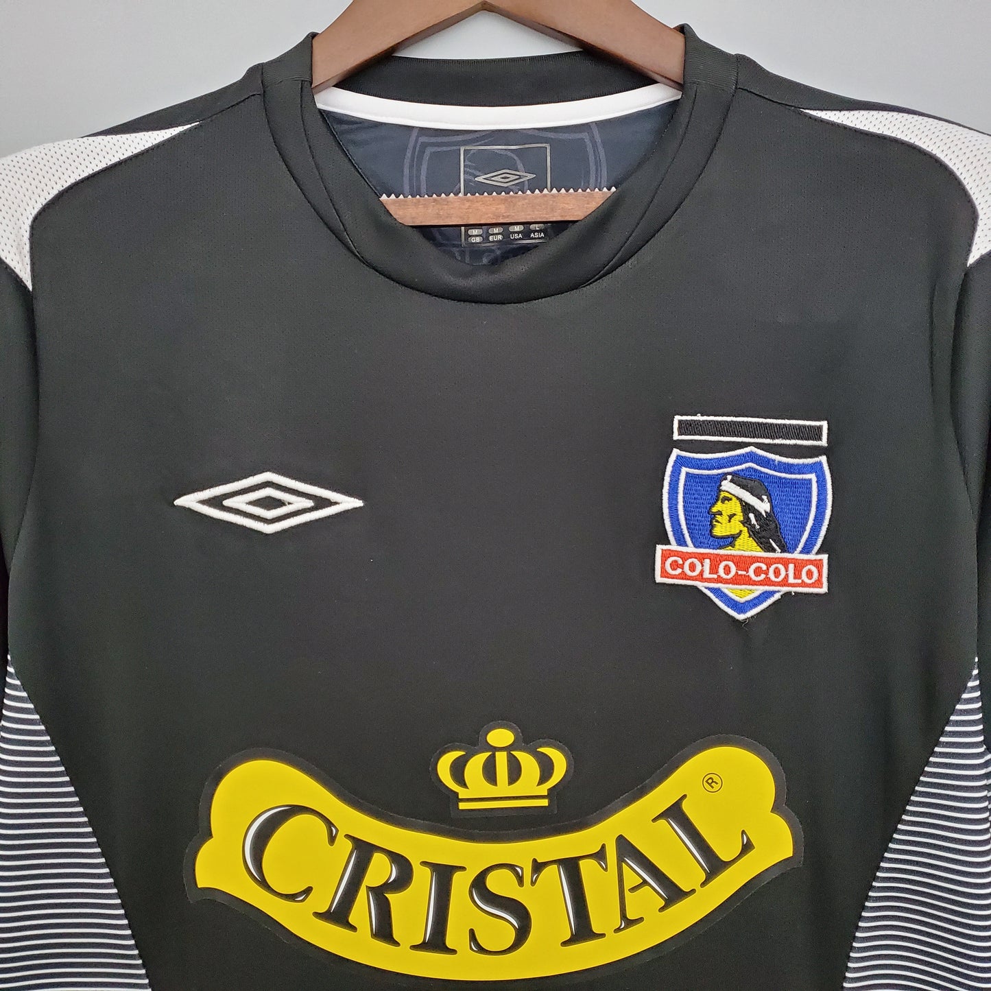 Camiseta Retro de Fútbol Colo Colo 2006 Negra