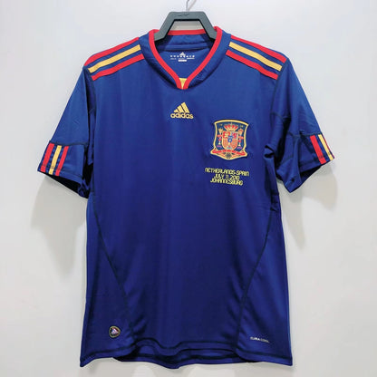 Camiseta de Futbol Retro de España 2010 Visitante