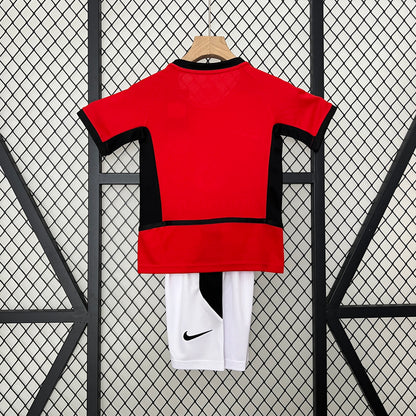 Camiseta Conjunto de Niño Retro de Fútbol Manchester United 2002-2004