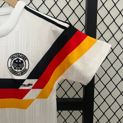 Camiseta Conjunto de Niño Retro de Fútbol Alemania 1990