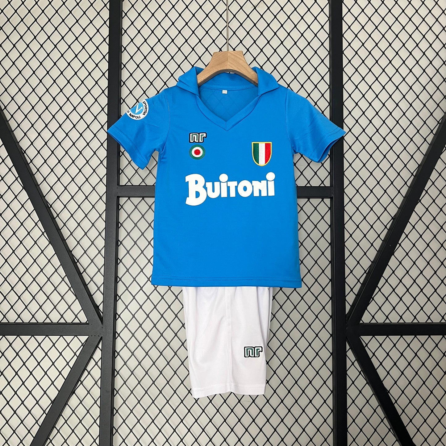 Camiseta Conjunto de Niño Retro de Fútbol Napoli 1987-1988