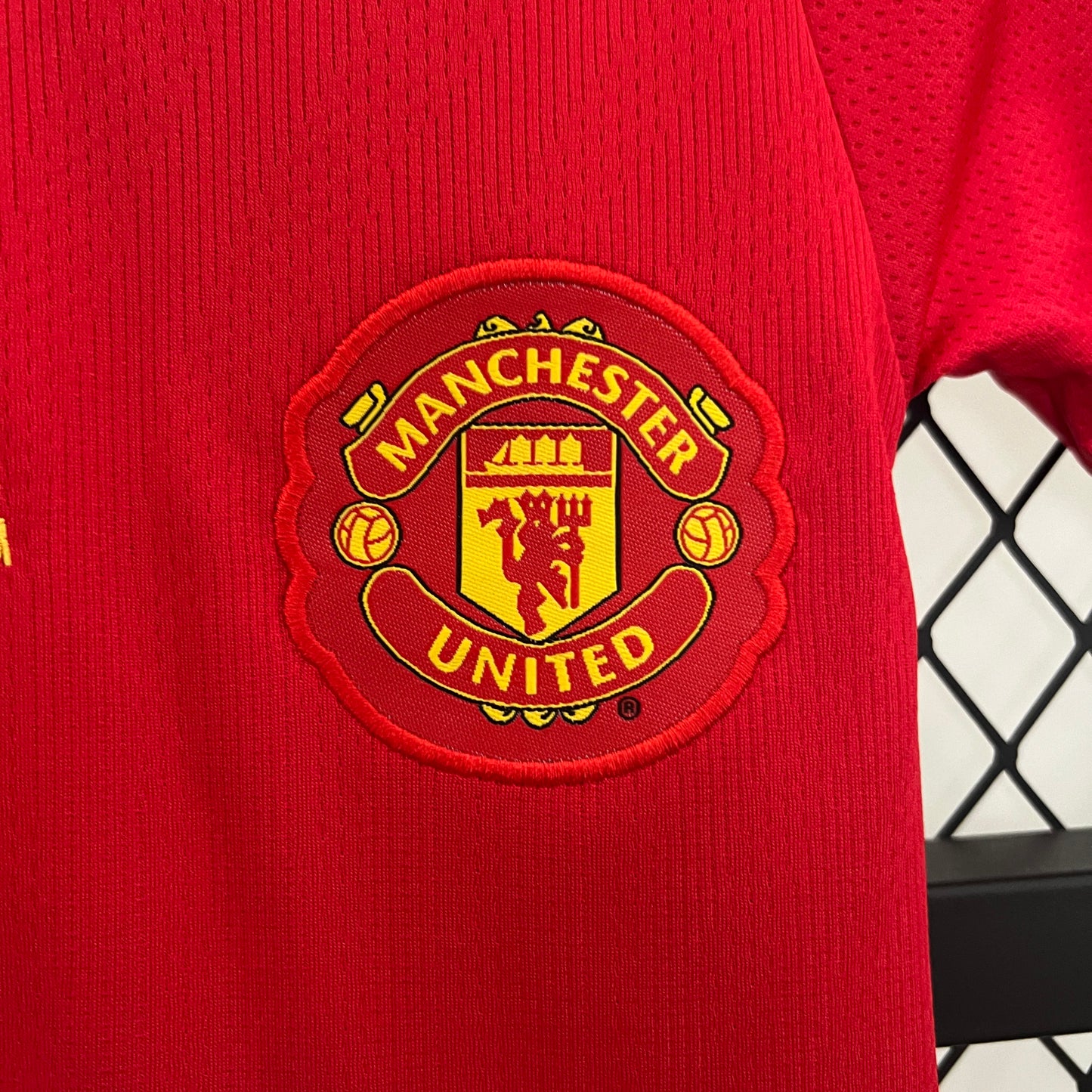 Camiseta Conjunto de Niño Retro de Fútbol Manchester United 2007-2008