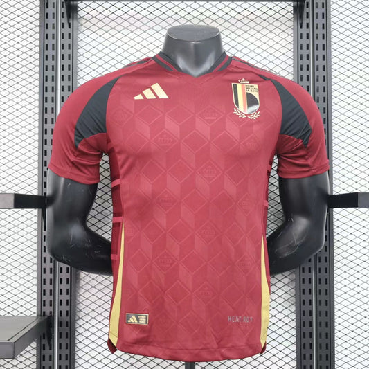 Camiseta de Futbol Bélgica 2024 (Versión Jugador)