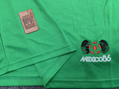 Camiseta Retro de Fútbol Mexico 1986