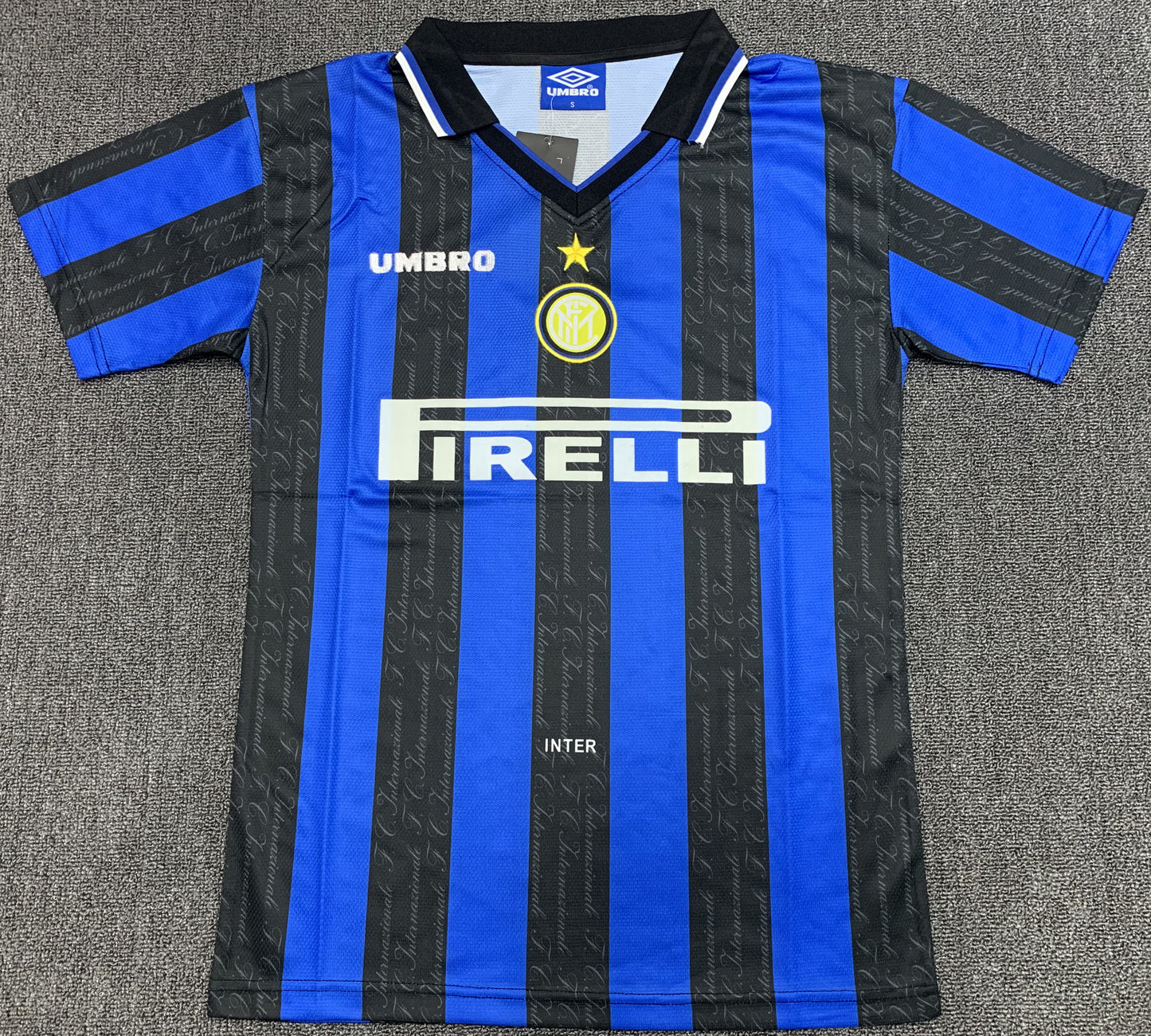 Camiseta Retro de Fútbol Inter de Milan 1997 - 1998 Local