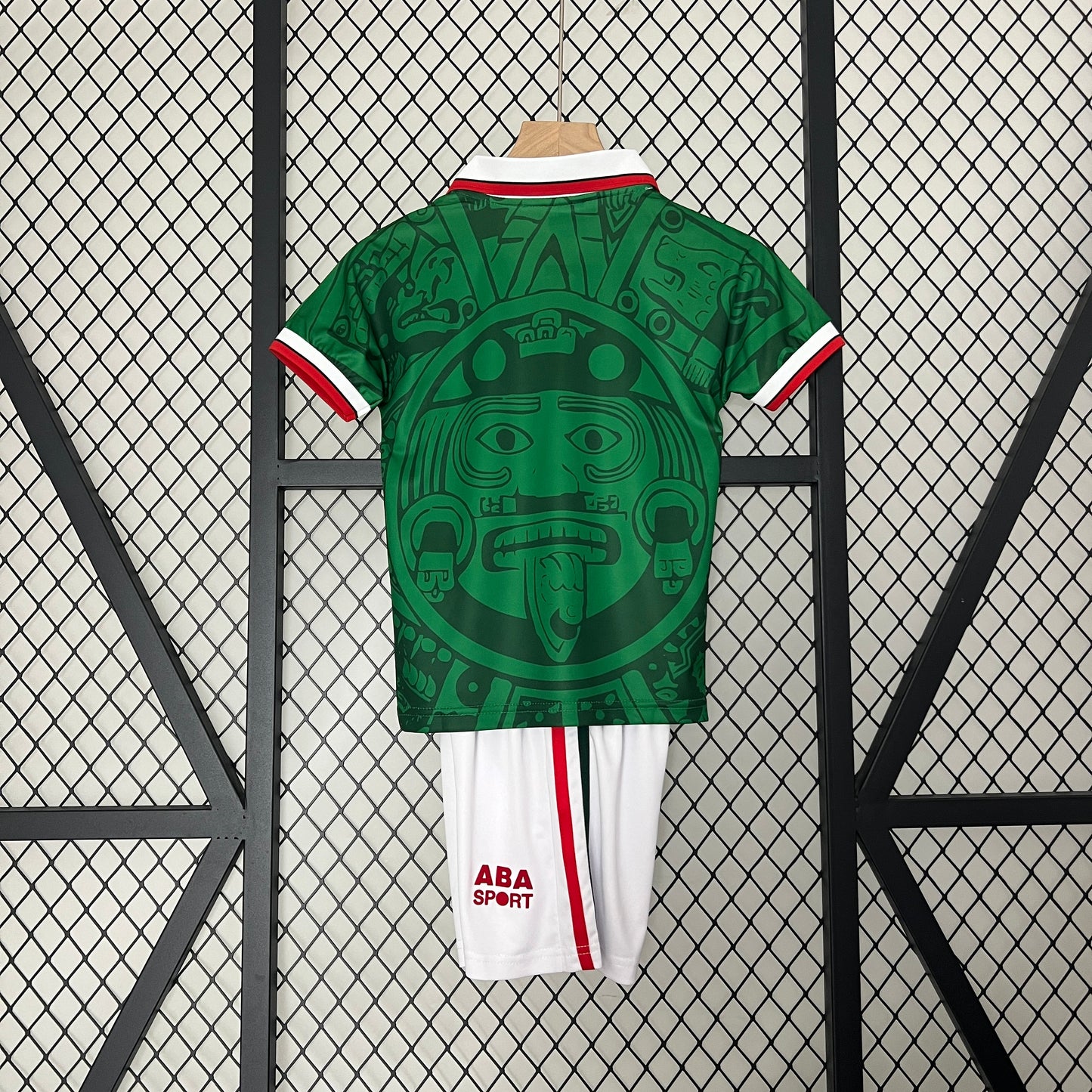 Camiseta Conjunto de Niño Retro de Fútbol Mexico 1998