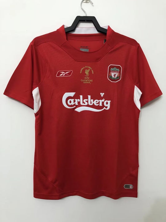 Camiseta Retro de Fútbol Liverpool 2004-2005