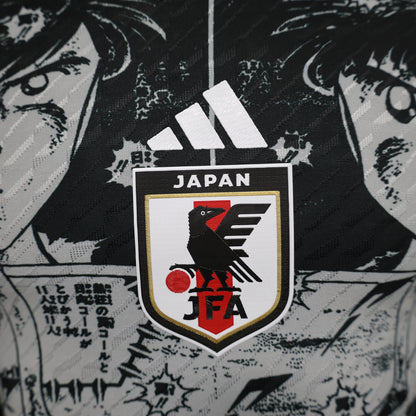 Camiseta de Futbol Temática Japón Negra (Super Campeones)