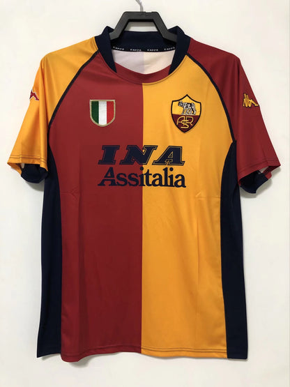 Camiseta Retro de Fútbol AS Roma 2000