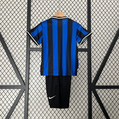 Camiseta Conjunto de Niño Retro de Fútbol Inter de Milan 2009-2010