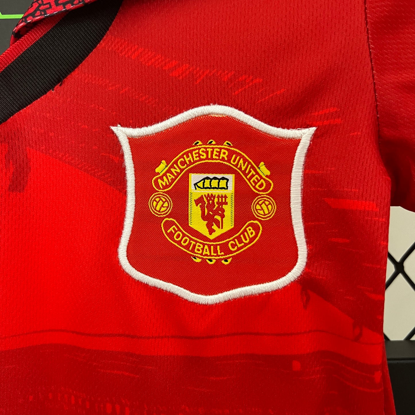 Camiseta Conjunto de Niño Retro de Fútbol Manchester United 1994-1996