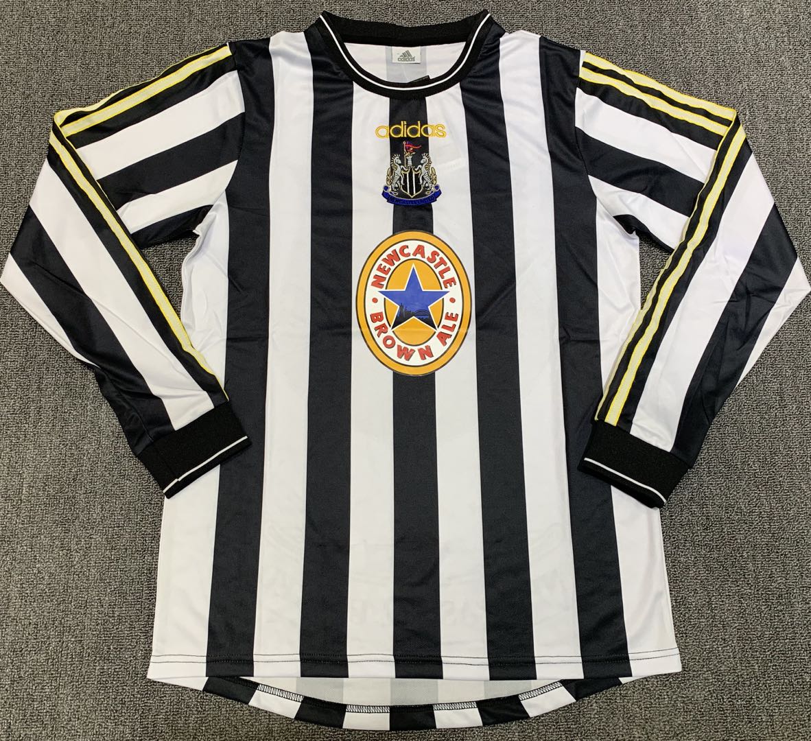 Camiseta Retro de Fútbol Newcastle 1997 - 1999 Local ML