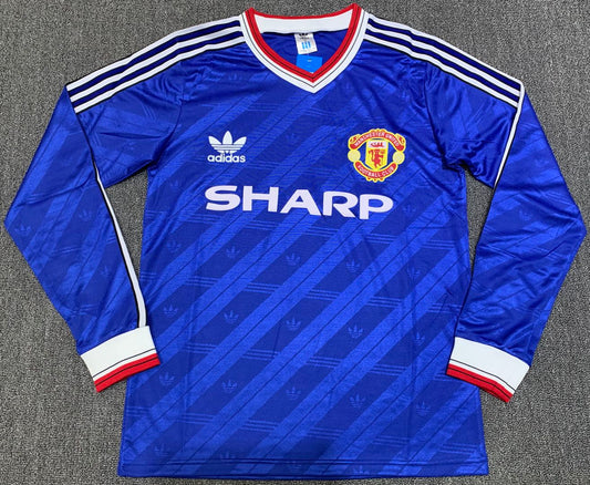 Camiseta Retro de Fútbol Manchester United 1986-1988 visitante ML