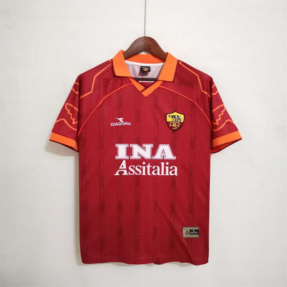 Camiseta Retro de Fútbol AS Roma 1999-2000