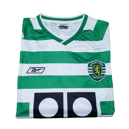 Camiseta Retro de Fútbol Sporting Lisboa 2003-2004