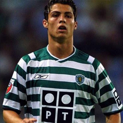 Camiseta Retro de Fútbol Sporting Lisboa 2003-2004